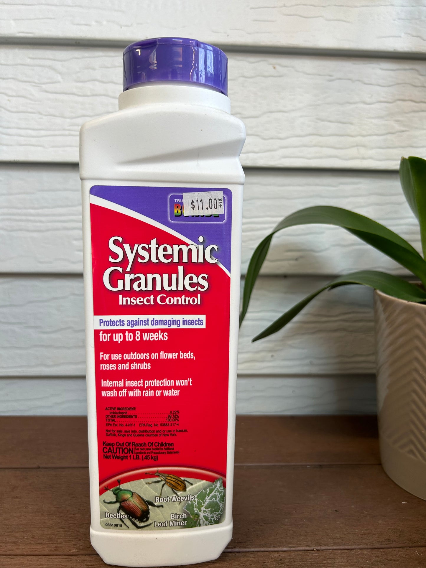 Systemic Granules: Insect Control